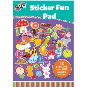 Galt Toys - Блокче със забавни стикери